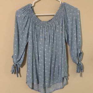 Off the shoulder top